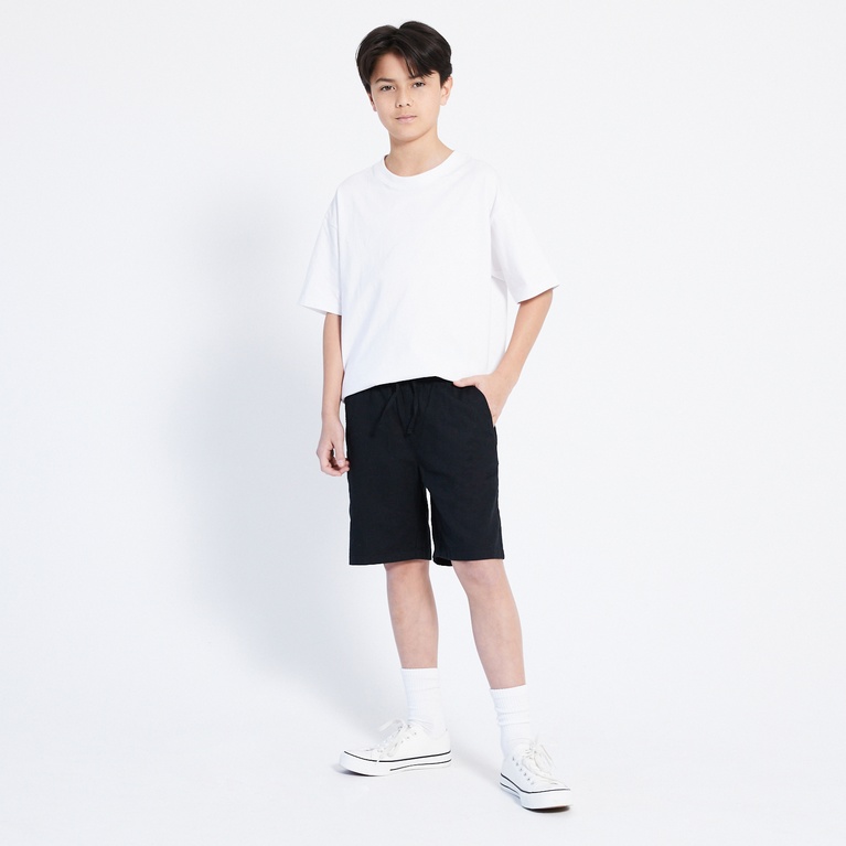 Linen blend shorts "August star"